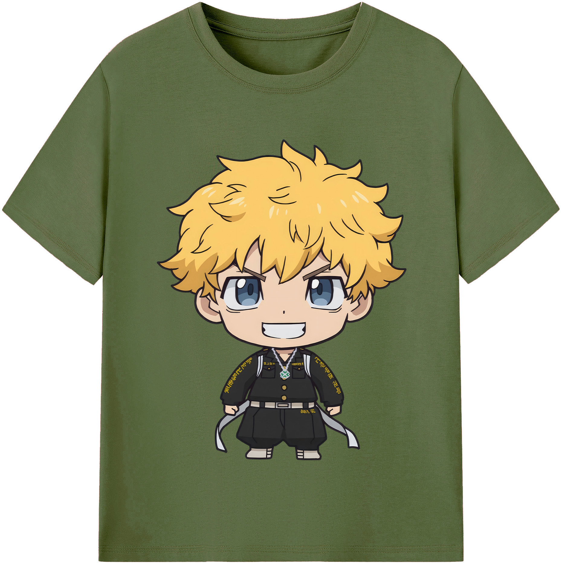 （画像用） 東京リベンジャーズ Tokyo Revengers 綿100％半袖Tシャツ（フロントプリント）